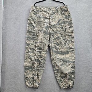US Air Force Men Pants 40XL Green Cargo Tiger Camouflage Utility Trouser